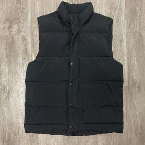 Gap Vest Mens Small Black Puffer Full Zip Workwear Sussex Huckberry Golf Carhart